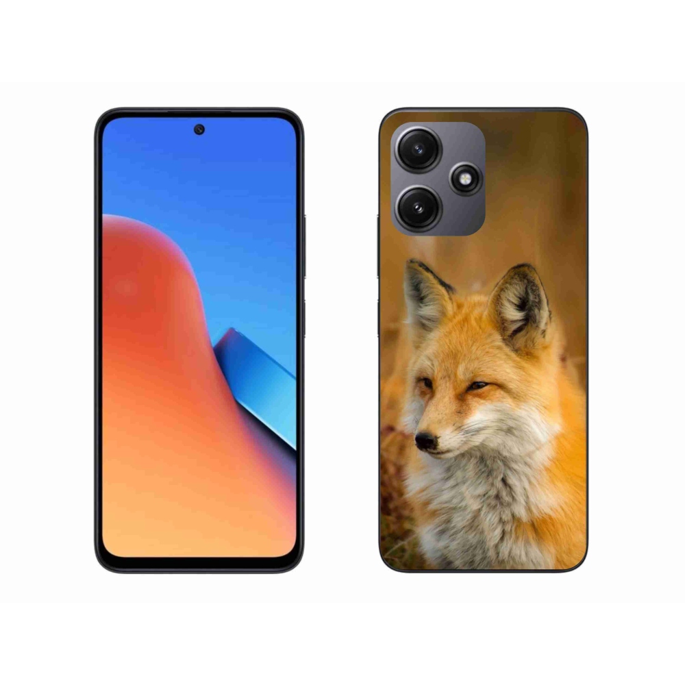 Gelový kryt mmCase na Xiaomi Redmi 12 5G - liška