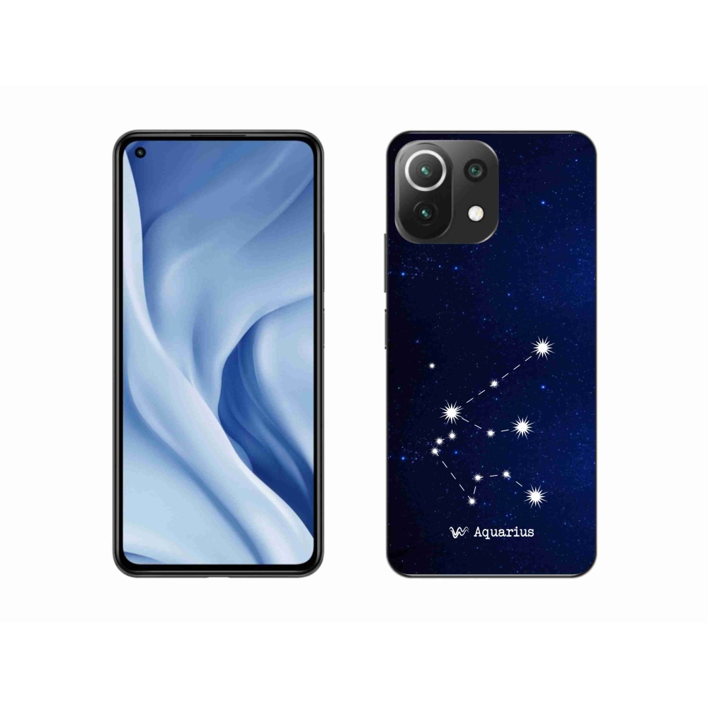 Gelový kryt mmCase na Xiaomi 11 Lite 5G NE - souhvězdí Vodnáře
