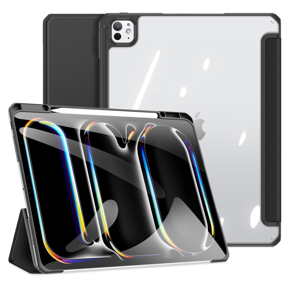 DUX chytré zavírací pouzdro na iPad Pro 13 (2024) - černé