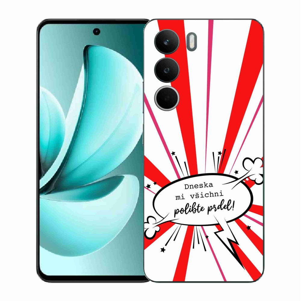 Gelový kryt mmCase na Realme C71 - vtipný text 15 bílé pozadí