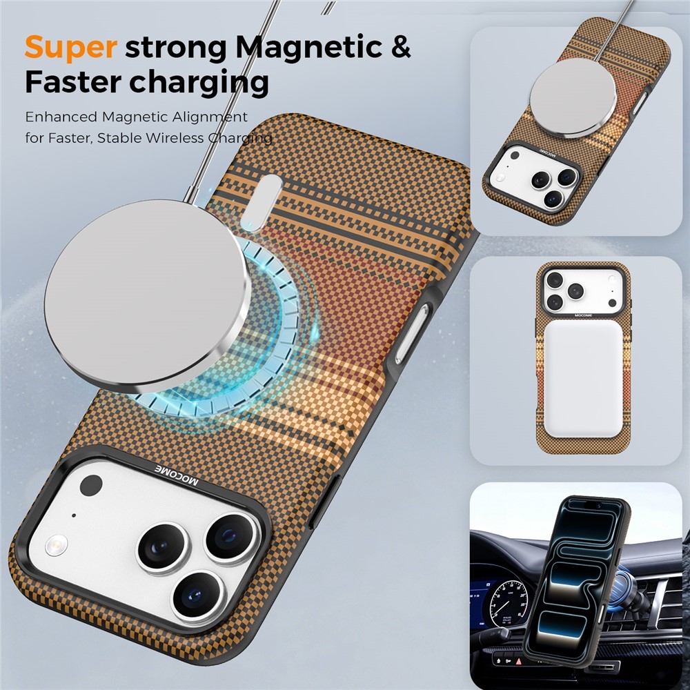 Rainbow odolný kryt s MagSafe na iPhone 18 Pro Max - hnědý
