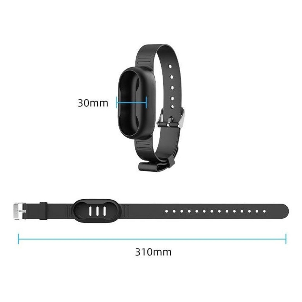Silikonový ochranný obal s nastavitelným řemínkem pro Insta360 GO 3S - bílý