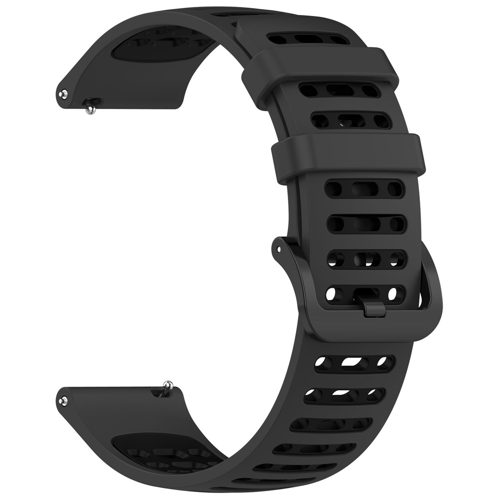 Rang silikonový řemínek 22mm na Xiaomi Watch S4 47mm - šedý/černý