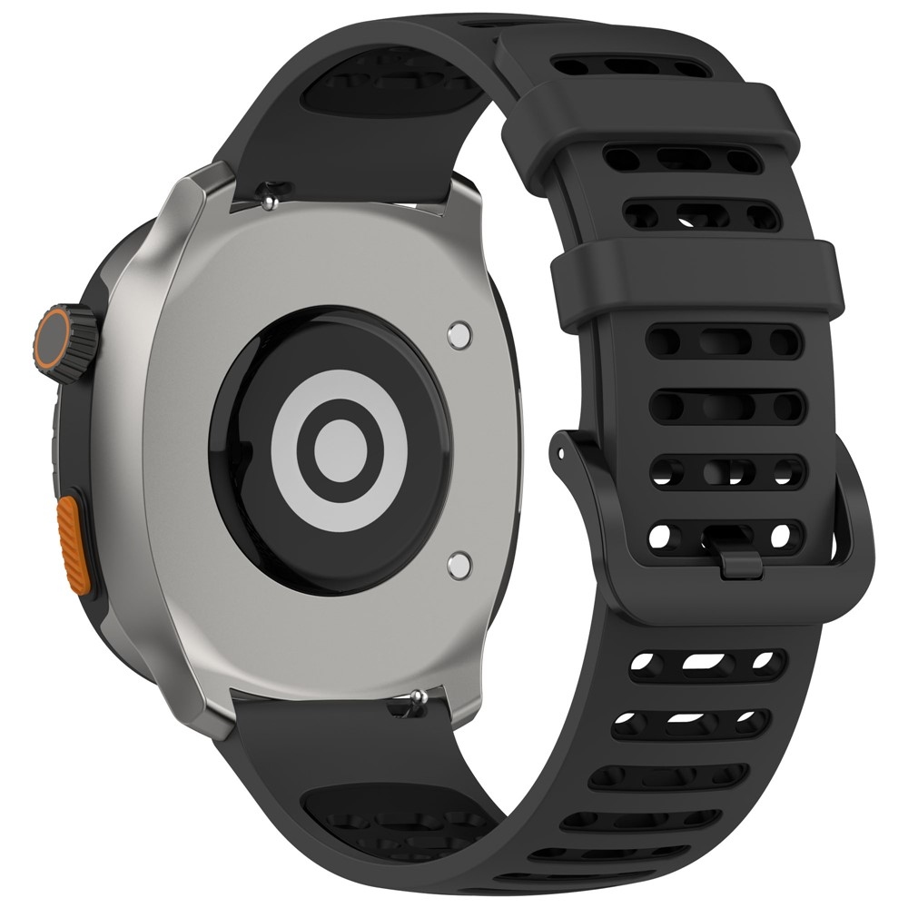 Rang silikonový řemínek 22mm na Xiaomi Watch S4 47mm - šedý/černý