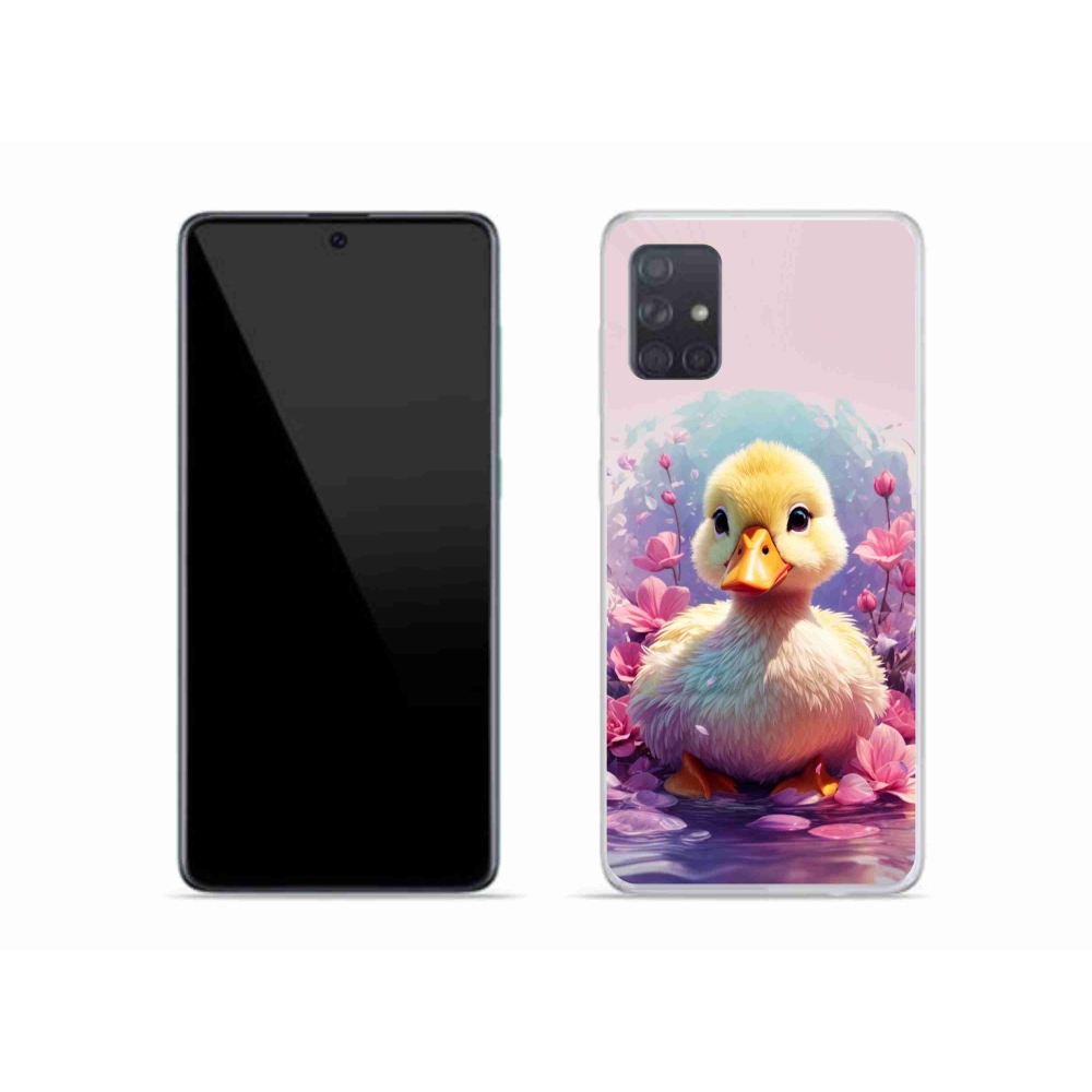 Gelový kryt mmCase na Samsung Galaxy A51 - kachnička