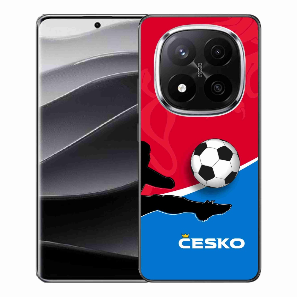 Gelový kryt mmCase na Xiaomi Redmi Note 14 Pro+ 5G - fotbal Česko 2