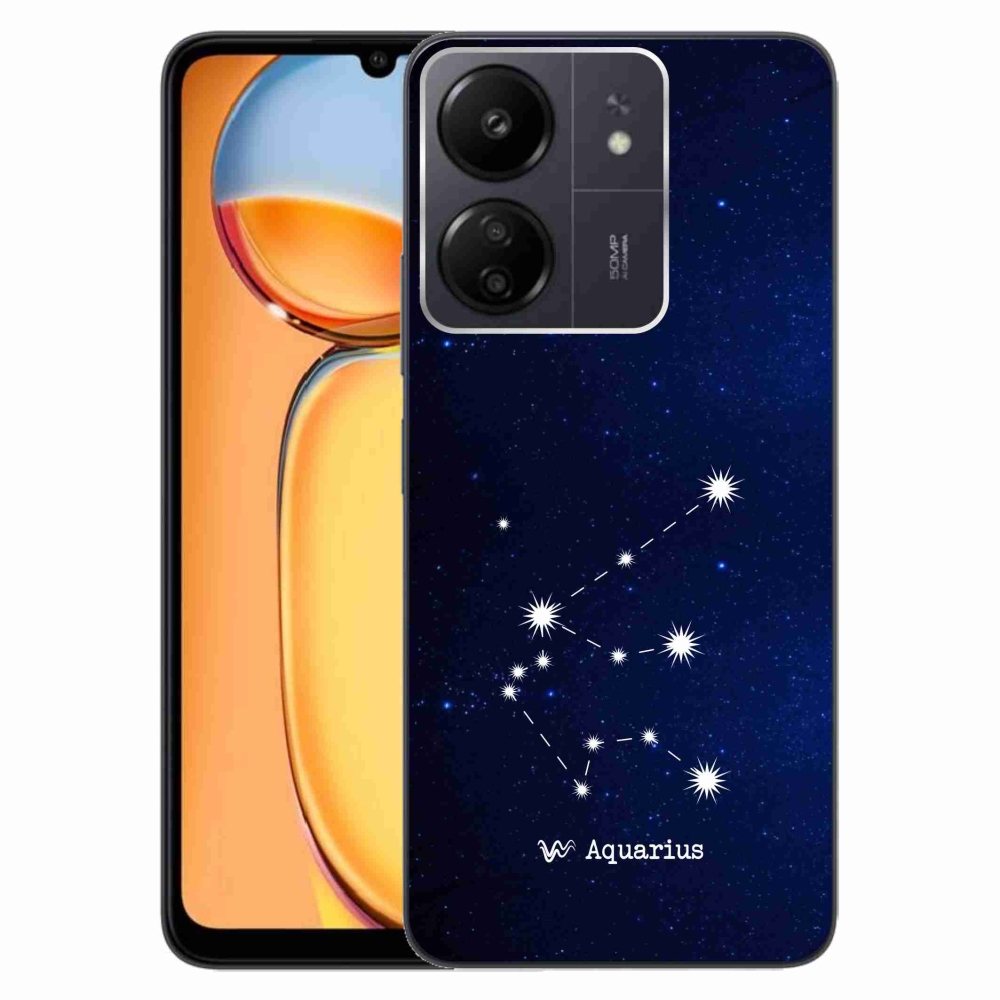 Gelový kryt mmCase na Xiaomi Poco C65/Redmi 13C - souhvězdí Vodnáře