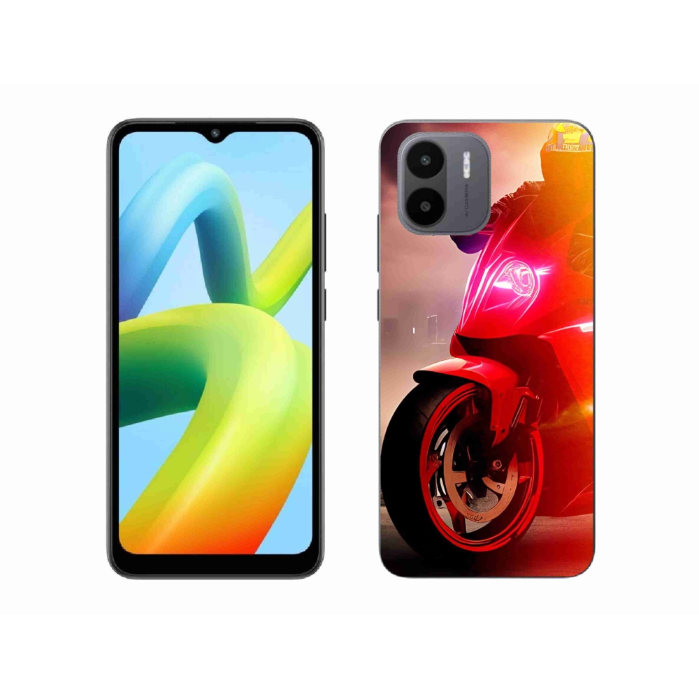 Gelový kryt mmCase na Xiaomi Redmi A1/Redmi A2 - motorka