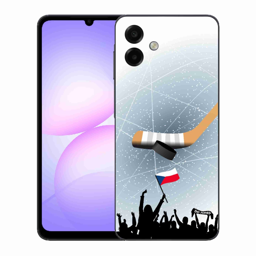 Gelový kryt mmCase na Samsung Galaxy A07 4G - fanoušci hokeje