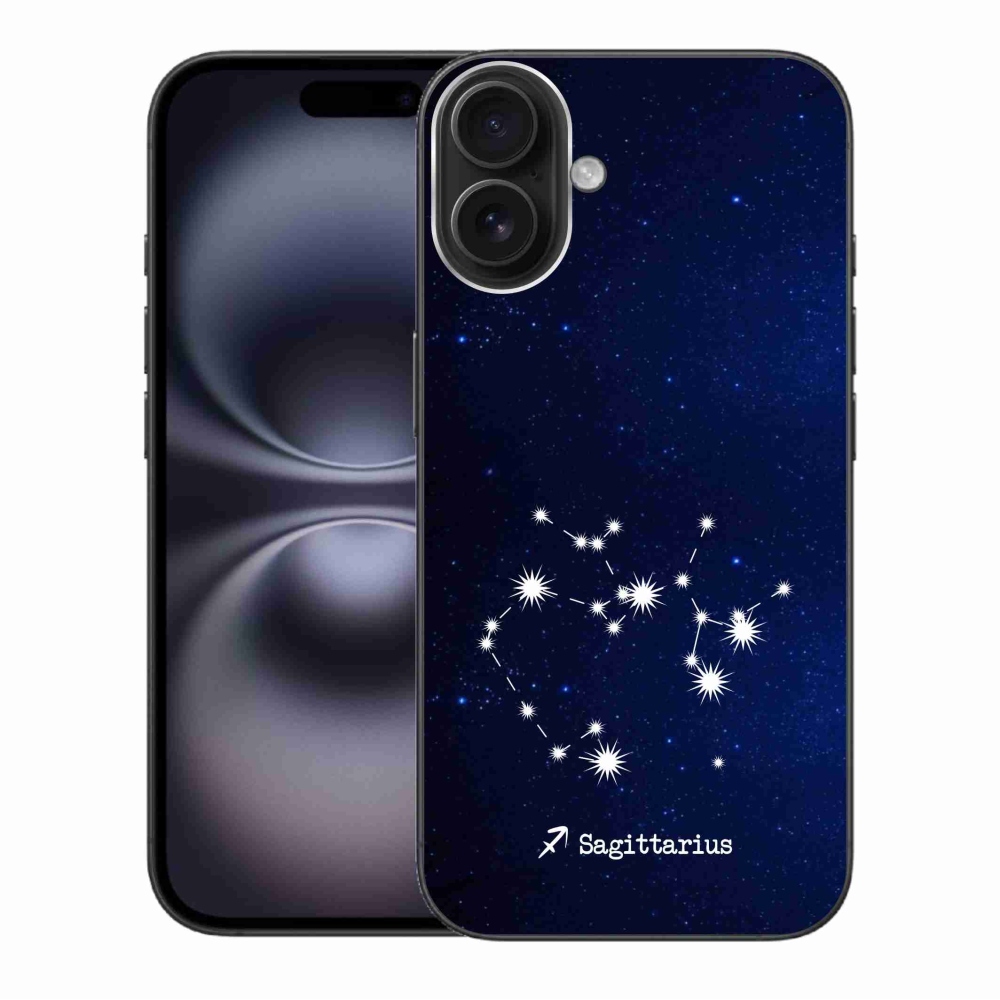 Gelový kryt mmCase na iPhone 16 Plus - souhvězdí Střelce