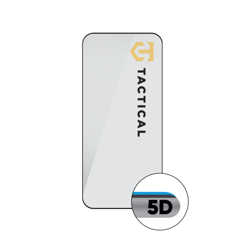 Tactical Glass Shield 5D sklo pro Vivo X300 Pro Black 