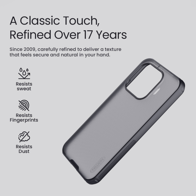 Nillkin Super Frosted PRO Zadní Kryt pro Xiaomi 17T Black