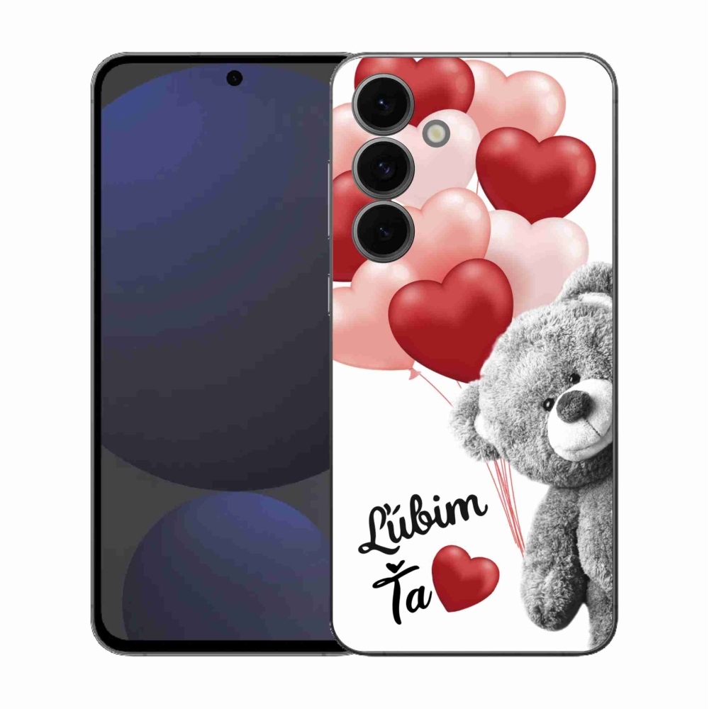 Gelový kryt mmCase na Samsung Galaxy S25 FE - ľúbim ťa sk