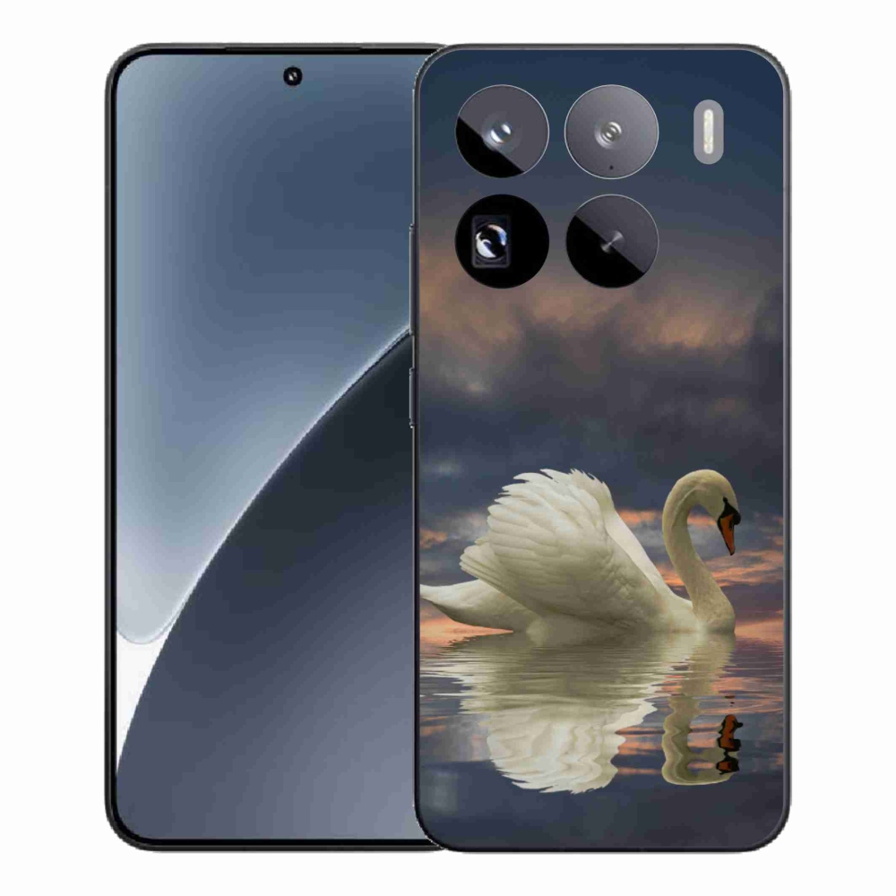 Gelový kryt mmCase na Xiaomi 15 Pro - labuť