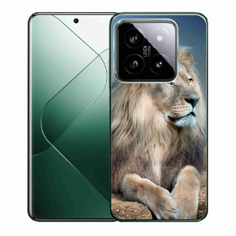 Gelový obal mmCase na Xiaomi 14 - lev 1