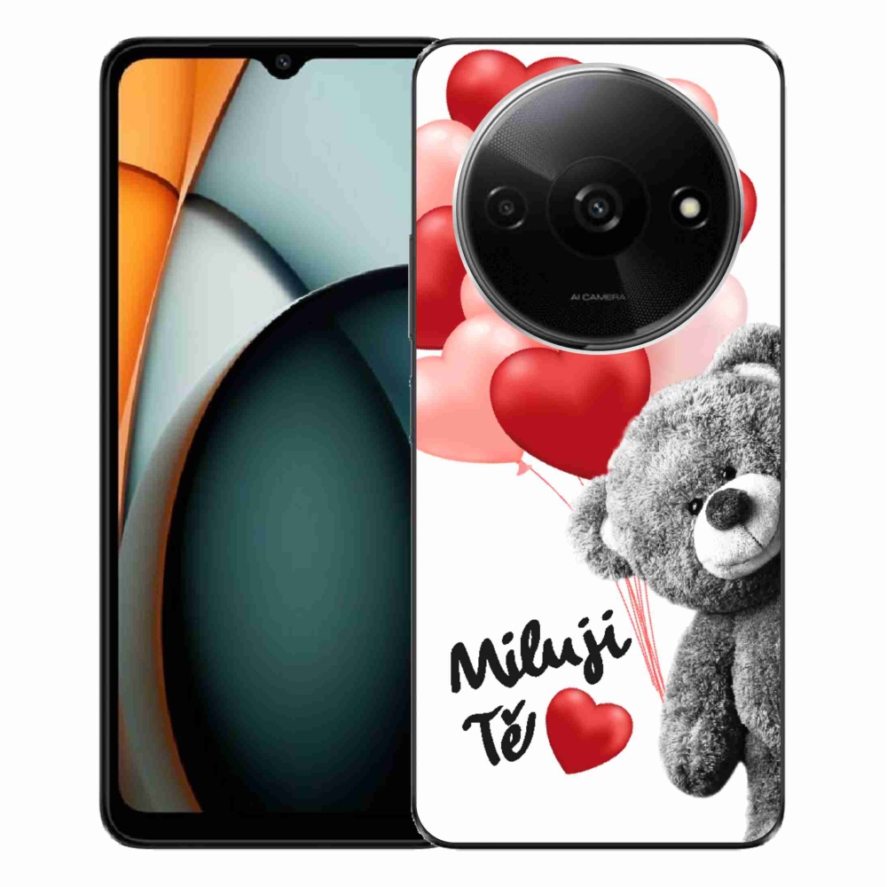 Gelový kryt mmCase na Xiaomi Redmi A3 - miluji Tě