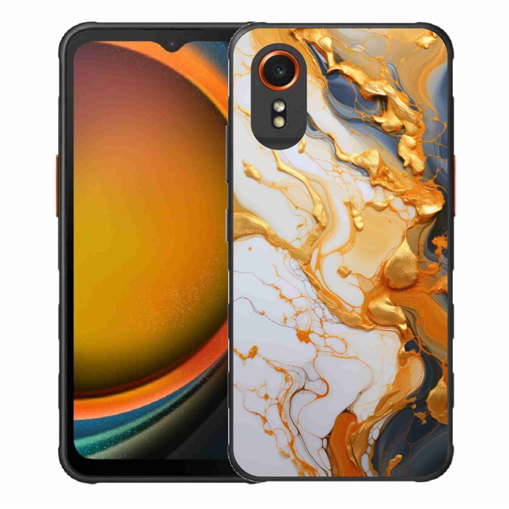 Gelový kryt mmCase na Samsung Galaxy Xcover 7 - abstraktní motiv 6