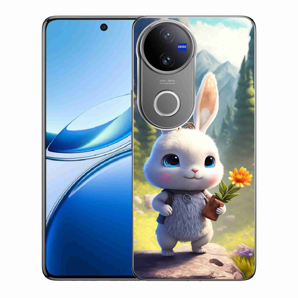 Gelový kryt mmCase na Vivo V50 5G - roztomilý králíček