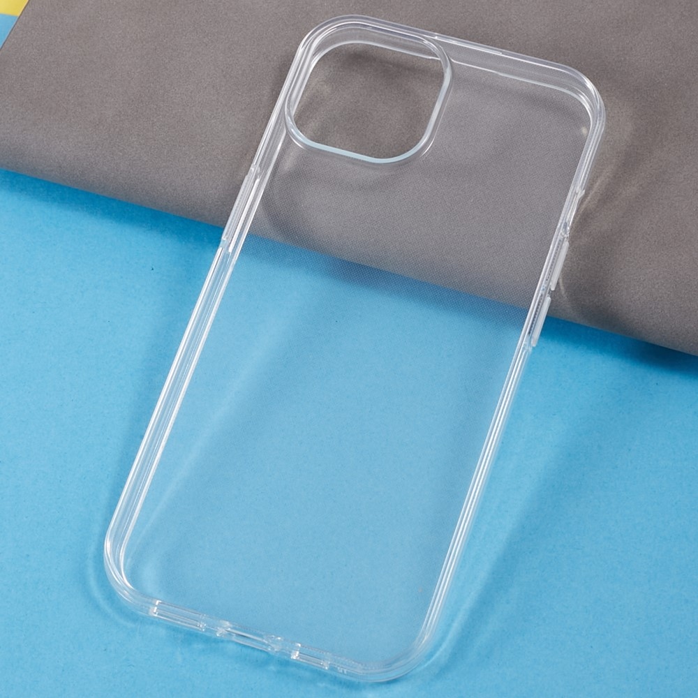 Průhledný gelový obal na iPhone 15 - průhledný