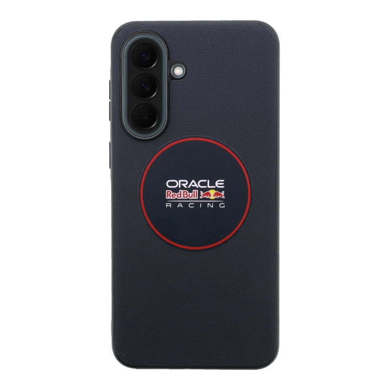 Red Bull PU Leather Red Ring MagSafe Zadní Kryt pro Samsung Galaxy A37 Navy