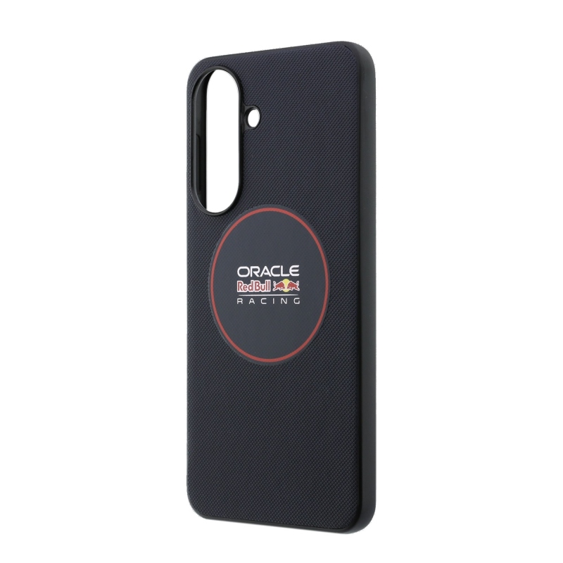 Red Bull PU Leather Red Ring MagSafe Zadní Kryt pro Samsung Galaxy A57 Navy