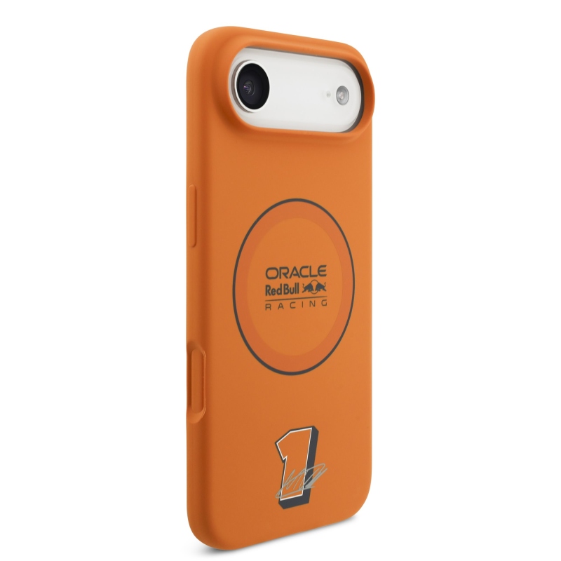 Red Bull Silicone Blue Ring MagSafe Zadní Kryt pro iPhone Air Orange