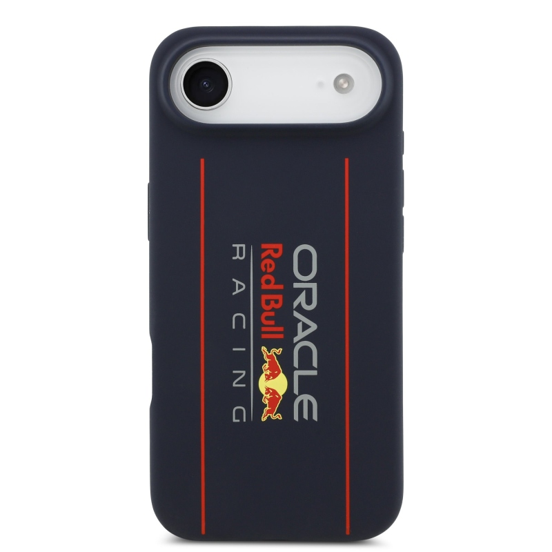 Red Bull Silicone Vertical Logo MagSafe Zadní Kryt pro iPhone Air Navy