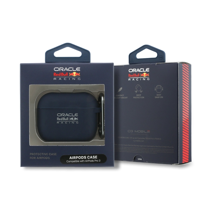Red Bull Silikonové Pouzdro pro AirPods Pro 3 Navy