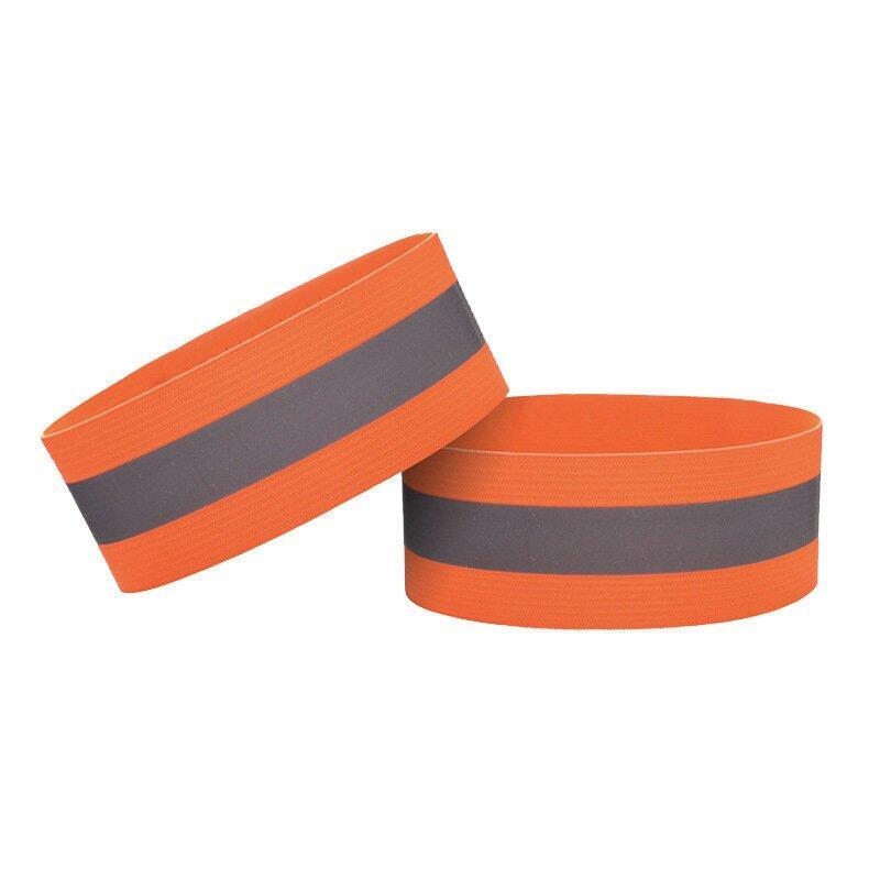 Reflexní pásek na ruku 40mm - oranžový