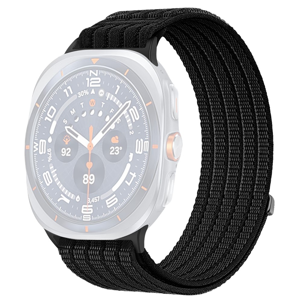 Reply nylonový řemínek na Samsung Galaxy Watch Ultra (2025) 47mm - černý