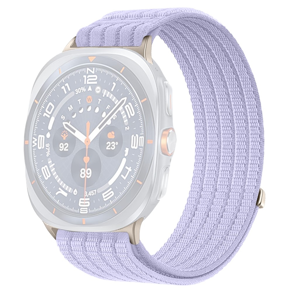 Reply nylonový řemínek na Samsung Galaxy Watch Ultra (2025) 47mm - fialový