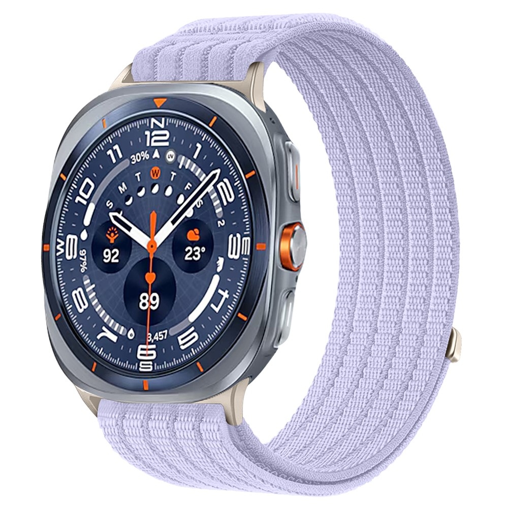 Reply nylonový řemínek na Samsung Galaxy Watch Ultra (2025) 47mm - fialový