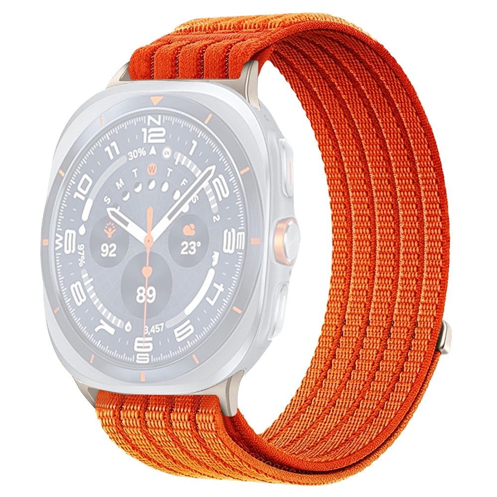 Reply nylonový řemínek na Samsung Galaxy Watch Ultra (2025) 47mm - oranžový