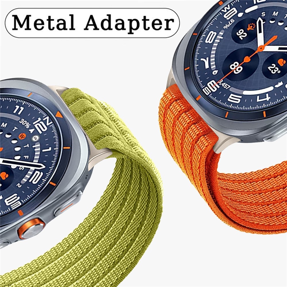 Reply nylonový řemínek na Samsung Galaxy Watch Ultra (2025) 47mm - oranžový