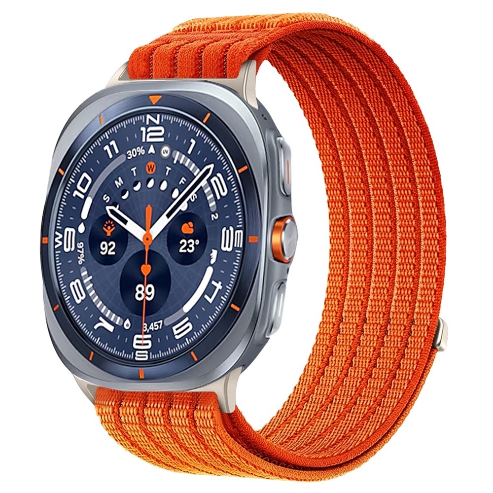Reply nylonový řemínek na Samsung Galaxy Watch Ultra (2025) 47mm - oranžový