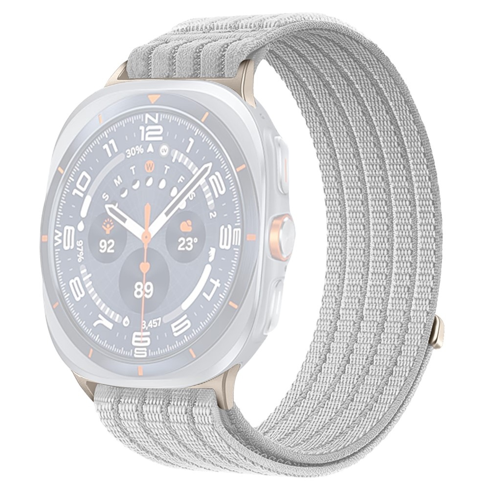 Reply nylonový řemínek na Samsung Galaxy Watch Ultra (2025) 47mm - šedý