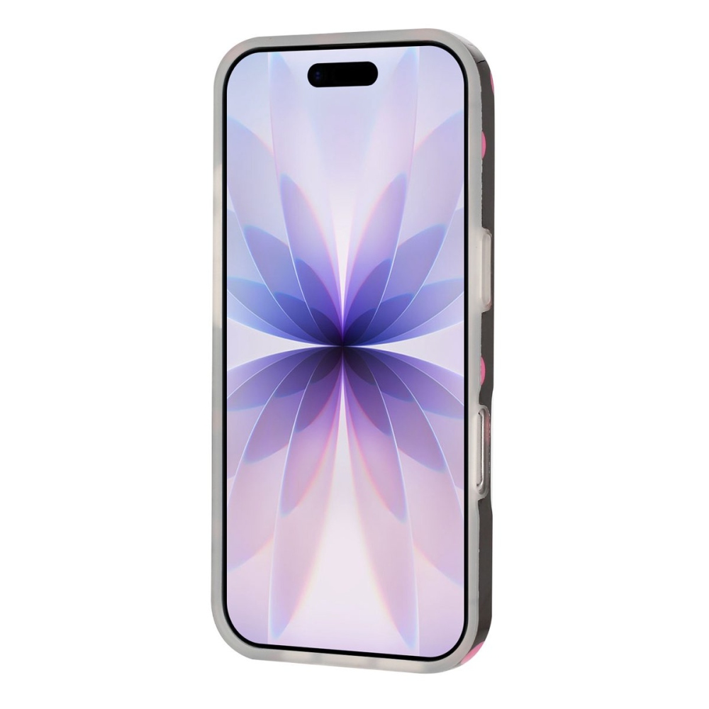 Retro Dot gelový obal na mobil iPhone 18 Pro Max/17 Pro Max - černý