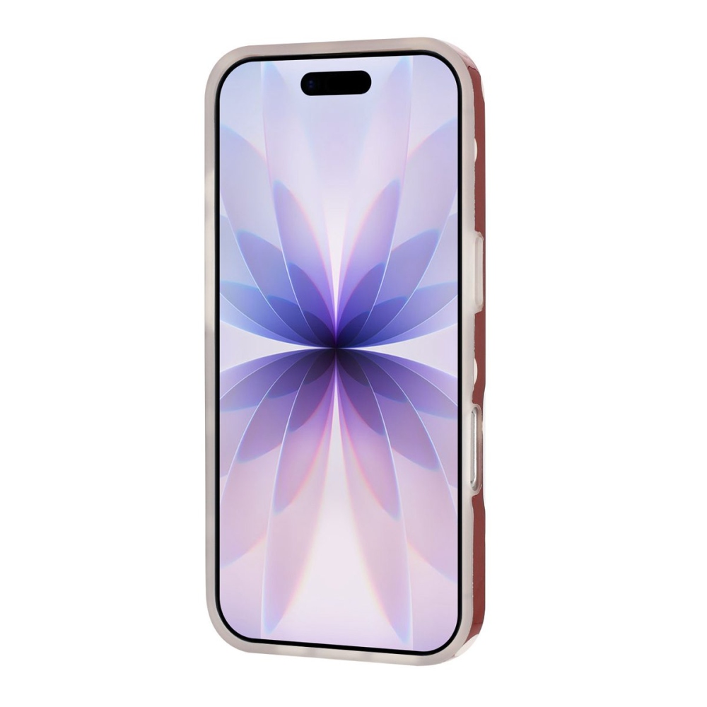 Retro Dot gelový obal na mobil iPhone 18 Pro Max/17 Pro Max - červený