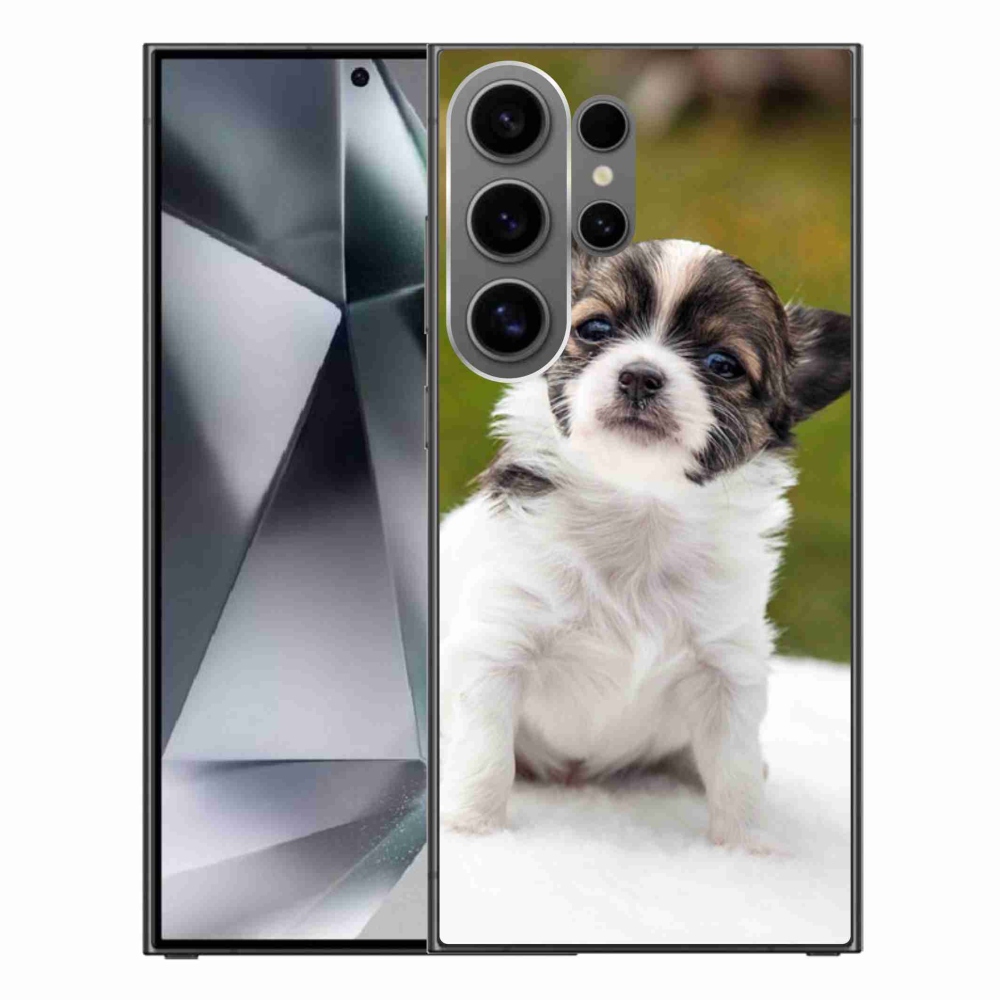 Gelový obal mmCase na Samsung Galaxy S24 Ultra - čivava 4