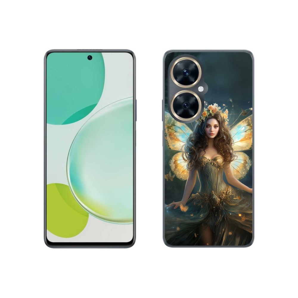 Gelový kryt mmCase na Huawei Nova 11i - motýlí žena