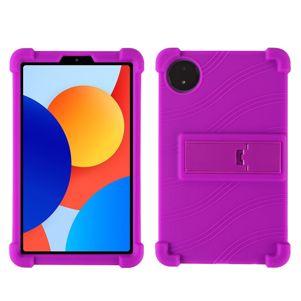Protect silikonový obal s vyztuženými rohy na Xiaomi Redmi Pad SE 8.7 - fialový