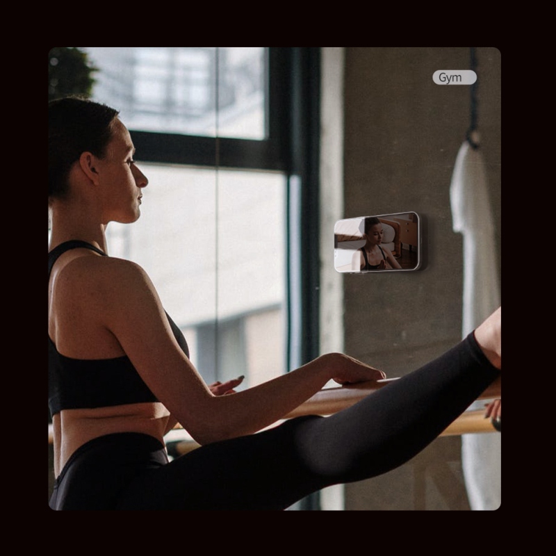 Nillkin SnapHold Magnetic Sticker Vegan Leather Elegant Black