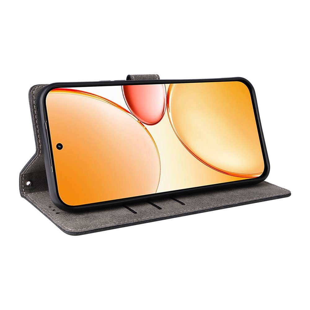 RFID knížkové pouzdro na Realme C83 - černé