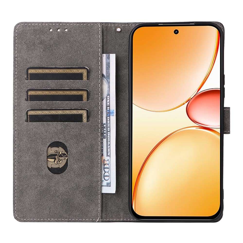 RFID knížkové pouzdro na Realme C83 - černé