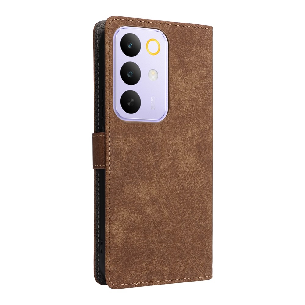 RFID knížkové pouzdro na Realme C83 - hnědé