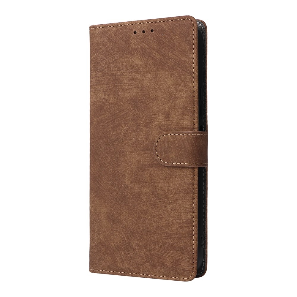 RFID knížkové pouzdro na Realme C83 - hnědé