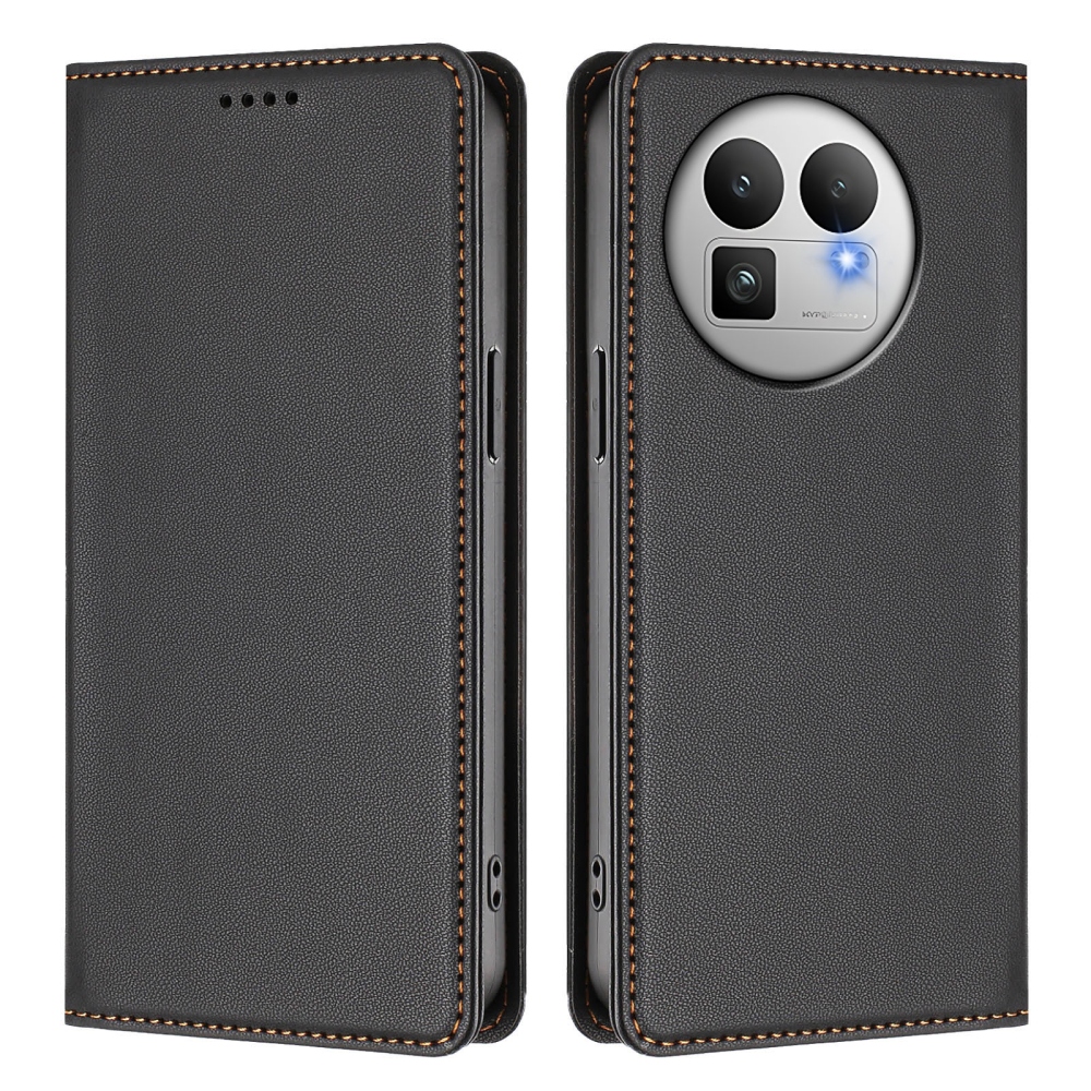 RFIDS knížkové pouzdro na Realme GT 8 Pro 5G - černé