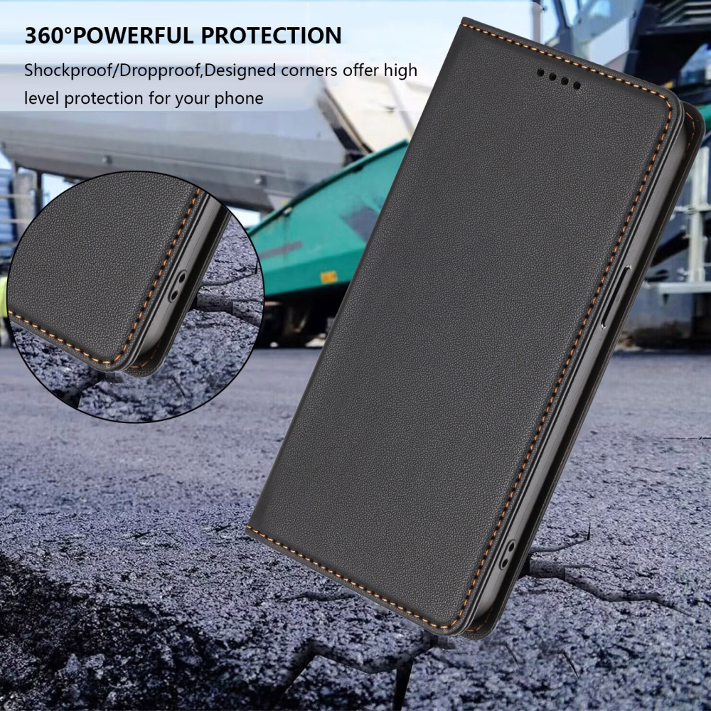 RFIDS knížkové pouzdro na Realme GT 8 Pro 5G - černé