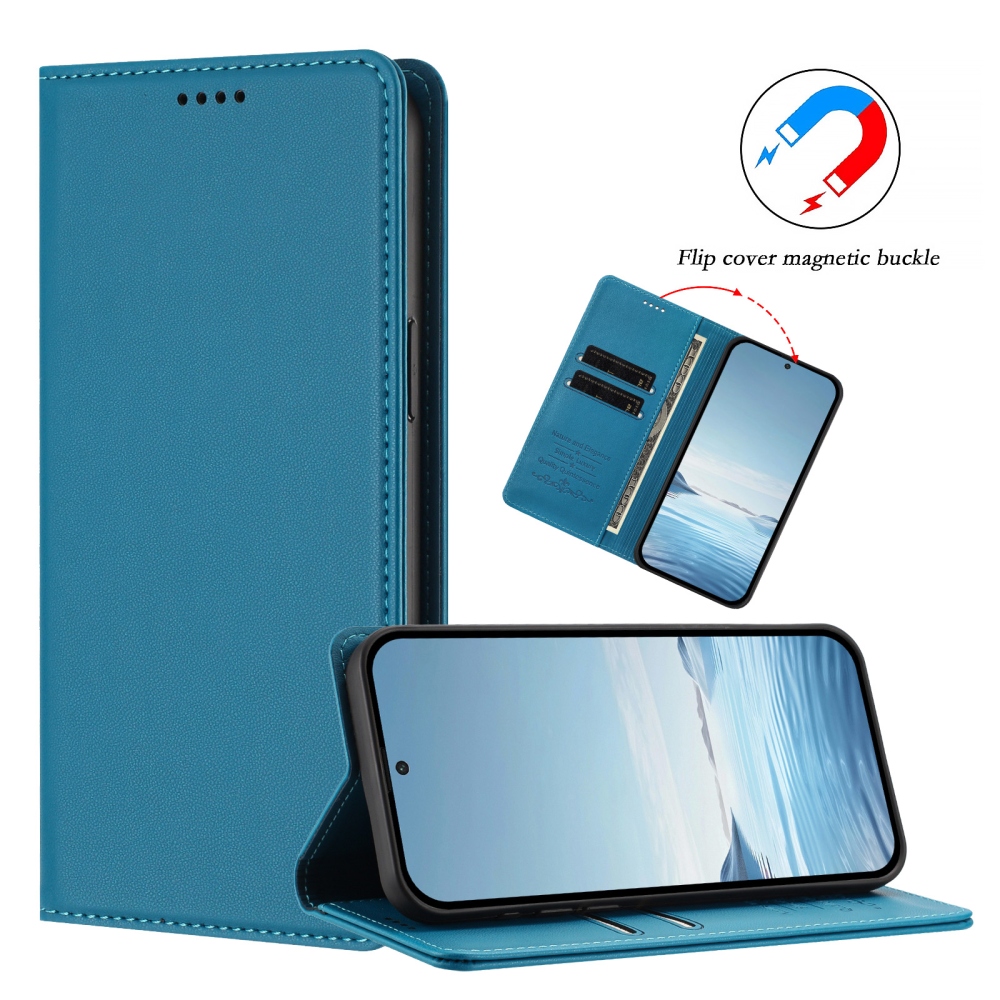 RFIDS knížkové pouzdro na Realme GT 8 Pro 5G - světlemodré