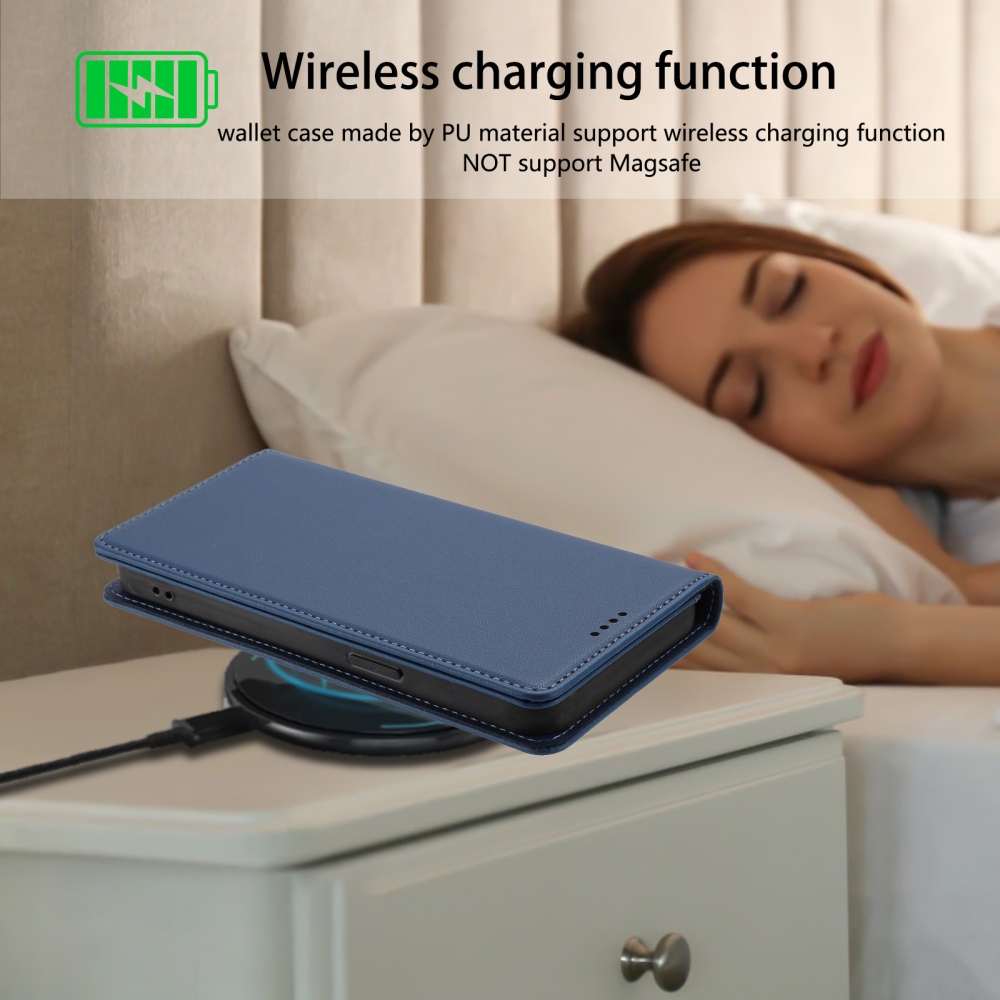 RFIDS knížkové pouzdro na Realme GT 8 Pro 5G - tmavěmodré